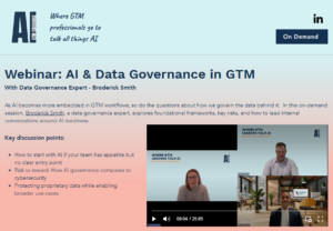 AI & Data Governance Webinar