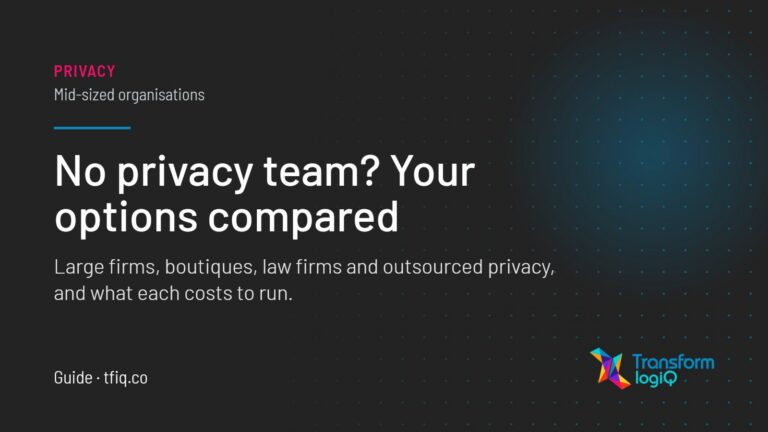 Which Australian consultancies help mid-sized organisations without a privacy team?