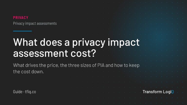 How much does a privacy impact assessment cost in Australia?