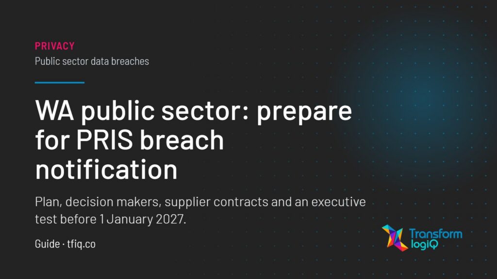 WA public sector: prepare for PRIS breach notification